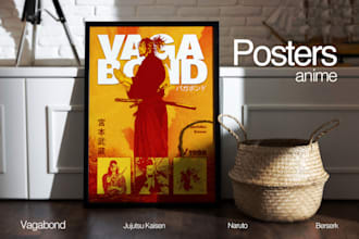 development of an original poster according to your wishes