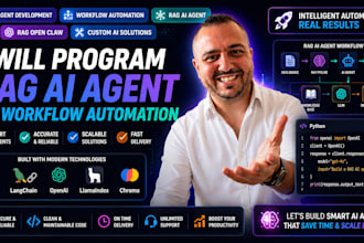 program rag ai agent, ai automation or rag open claw