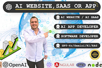 be programming rag ai website, api or ai saas, ai developer
