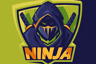 impressive unique and modern business wrestling logo design
