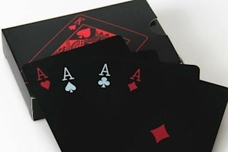 design card box, board game, tuck box, 52playing cards
