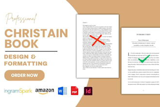 edit, format, design, christian book, daily devotion workbook prayer journal kdp