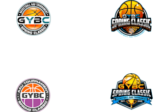 design a professional basketball tournament logo