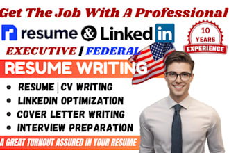 write executive resume writing federal resume ats resume writing cover letter CV