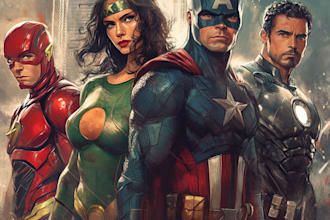 do comic book art and illustration