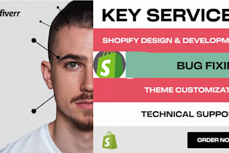 build shopify specialist for store management bug fixes customer support