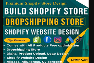 design clone edit develop customize audit dropshipping and shopify as an expert