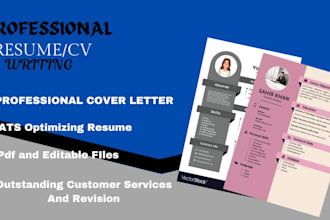 do resume writing, fashion writing, business administrator, search and apply