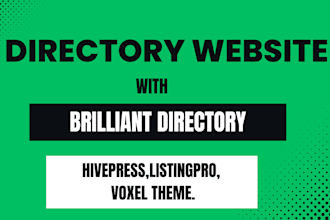 design directory website brilliant directory business directory listingpro