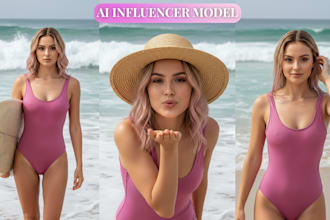 create an ai influencer model for instagram, fanvue, and onlyfans