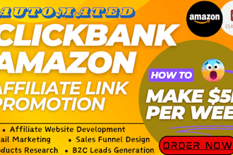 build non stop sales clickbank affiliate marketing, amazon website promotion