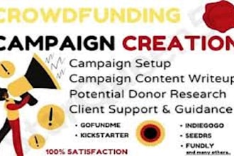 promote your kickstarter gofundme indiegogo fundraising crowdfunding campaign