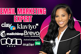 mailchimp, clay, klaviyo, zoho crm, brevo, activecampaign, maillerlite, beehiiv