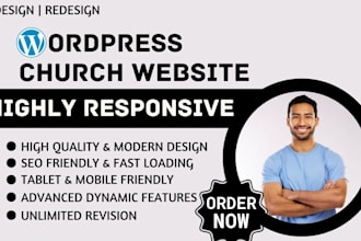 church website charity website ministry website donation website ngo website
