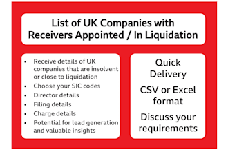provide details of UK companies who are close to liquidation