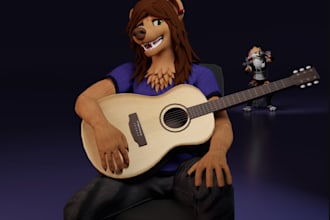 do custom 3d character, vrchat avatar, vrc model, nsfw, for pc and oculus quest