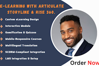 design a scorm, xapi compliant elearning course in articulate storyline 360