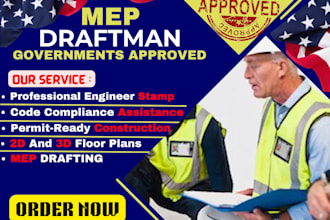 be your draftsman, 2d floor plan, revit pro, mep draftsman, city permit, 3ds max