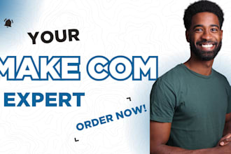 do make come automation, made come, make come, integromat, zapier, ai automation