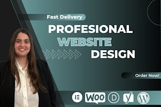 diseñaré tu página web profesional en wordpress