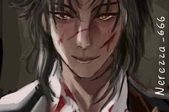 do stylized art in this style