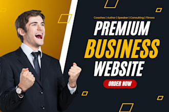 build a premium coaching website for coaches, consultants, author, speakers