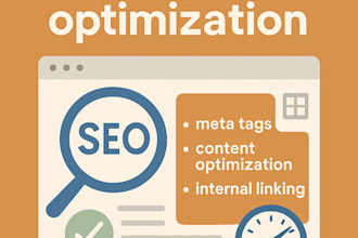 full on page SEO audit and optimization