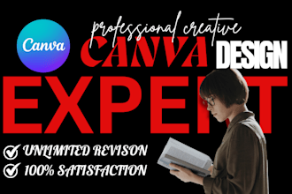 do any canva graphic design, photo editing, logo creation, digital art, flyer