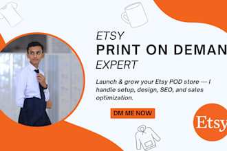 do etsy print on demand, listing and etsy store management