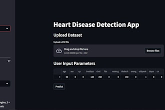 build, train, and deploy machine learning models with data preprocessing