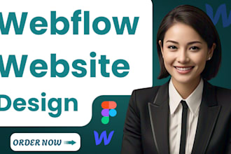 design or develop webflow website, webflow expert, figma to webflow