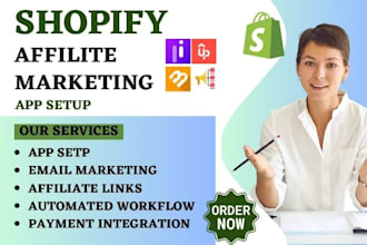 setup shopify affiliate marketing jaka uppromote bixgrow referrly goaffpro