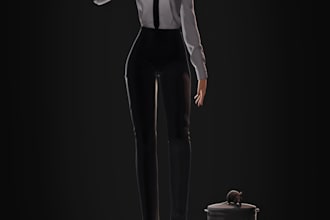 sculpt stylized 3d character