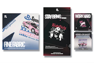 do streetwear social media banners for clothing fashion brand