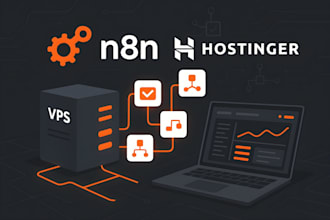 install self hosted n8n on your hostinger vps server