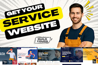 create construction, plumbing, electrical, roofing, handyman website