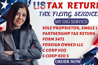 minimize your US tax filings 1040 1120 5472 returns, llc tax