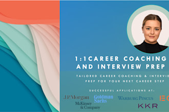 unlock your potential with 1 to 1 career coaching and interview training