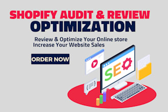 increase your shopify store sales via shopify review, audit and cro optimization