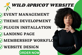redesign wild apricot membership website fix wild apricot event setup website