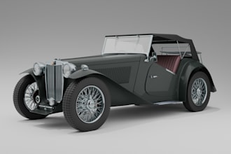 do retro style,sports car sim,3d rendering,vintage vehicle 3d print,stl 3ds max