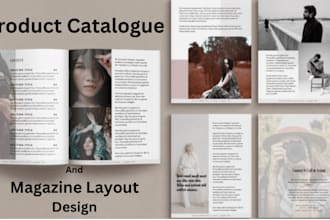 design professional magazines, brochures, catalogs, newsletters, and lookbooks