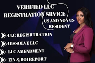 register US llc, dissolve llc, amend llc, apply for ein, close ein, boi report