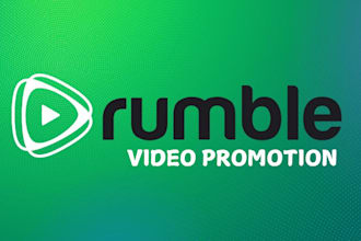 do rumble video promotion, boost organic growth