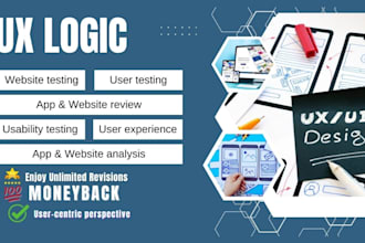 do a detailed UX usability review of your website or app