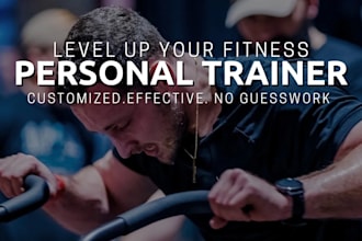 be your personal trainer and nutritionist