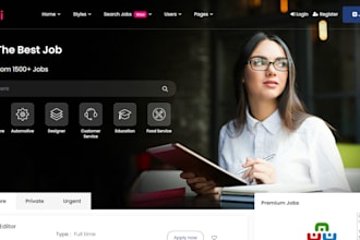 design recruitment website job portal job board recruitment agency website