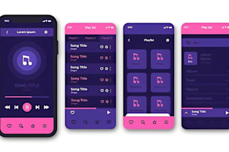 develop music streaming app, music streaming website, music live streaming app