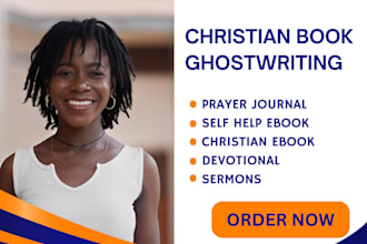 ghostwrite christian ebook devotional prayer journal sermon and christian blog
