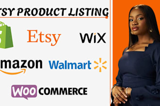 upload optimize arrange bulk product listings on amazon ebay shopify etsy